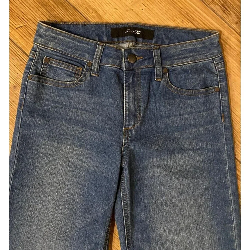 JOE'S JEANS Girls Sz 12 EVER BLUE Straight Leg ROBERT Jeans BOD741420 27X27